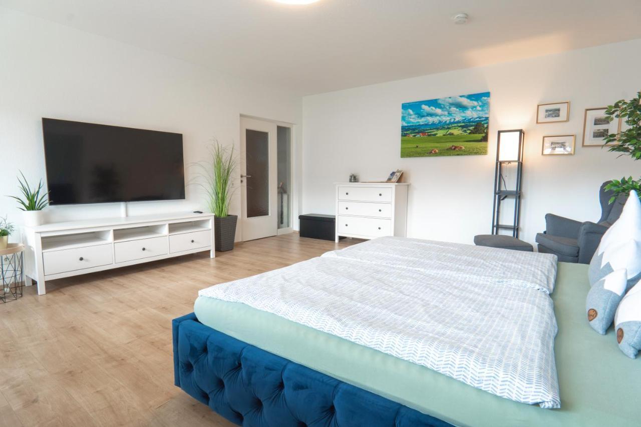 Ferienwohnung Bergpfote - Hund Herzlich Willkommen Scheidegg Ngoại thất bức ảnh